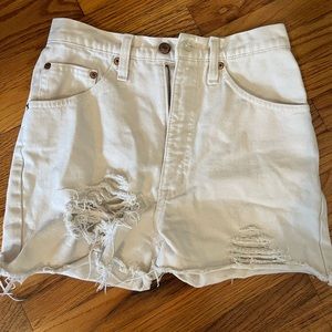 Vintage Chipie white shorts